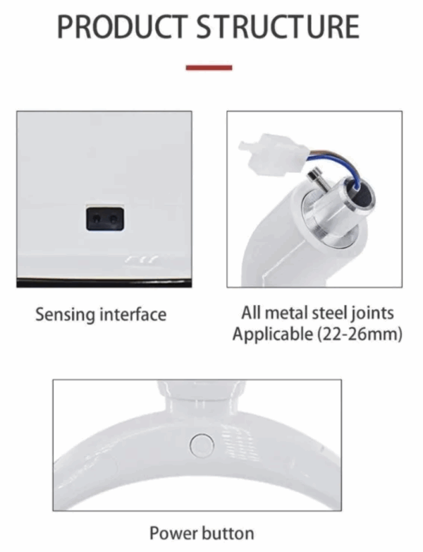 Lámpara led de repuesto para sillón dental c/ sensor moviento - Imagen 4